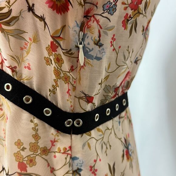 Few Moda New York Boho Floral Print Long Bell Sleeve Dress Size XS - Picture 4 of 12